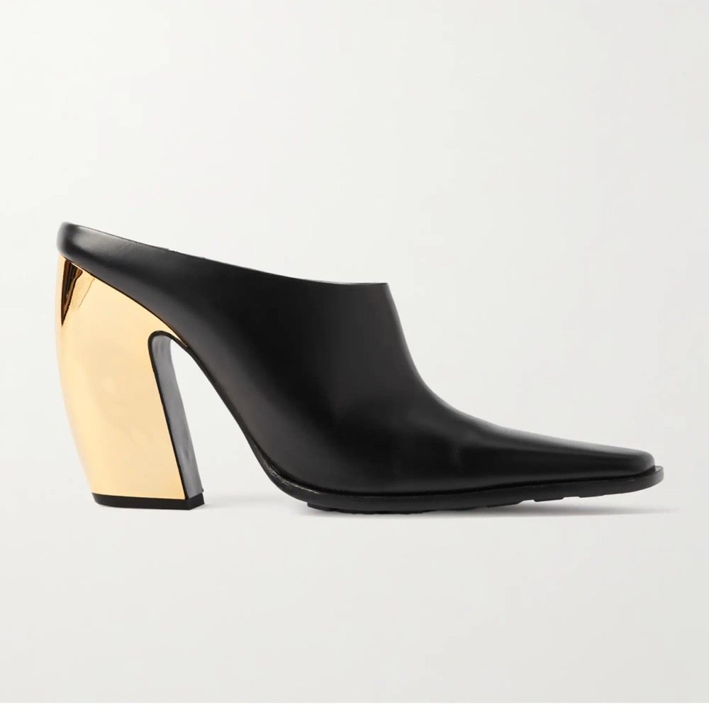 Bottega Veneta Tex pointed toe mule 38